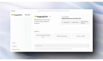 HuggingChat: App Reviews; Features; Pricing & Download | OpossumSoft